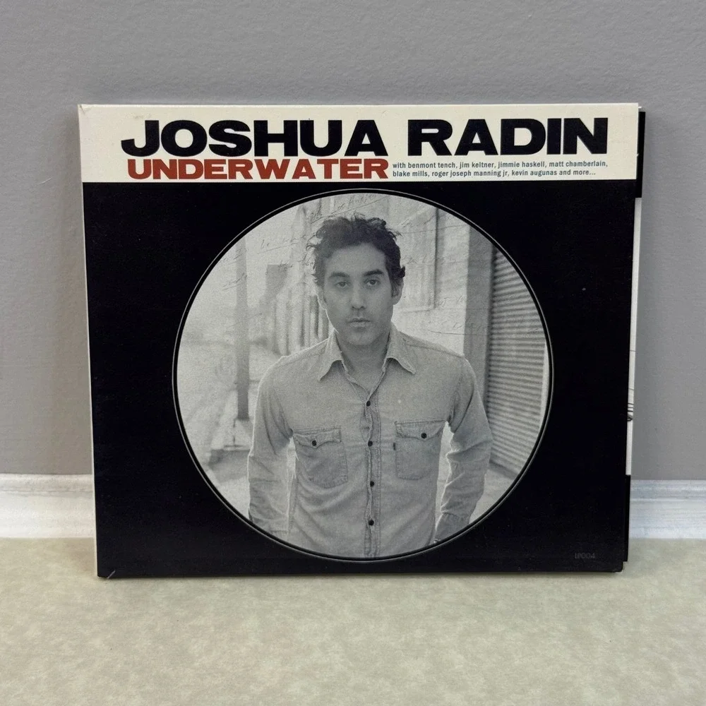 Joshua Radin Underwater (CD 2012 Mom Pop) Indie Folk Pop Singer Songwriter Music